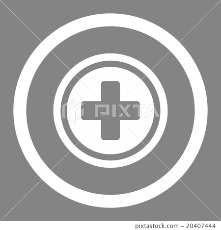 Circled Cross Circled Vector Icon Circled Cross Circled Vector Icon 20407444