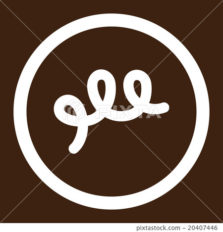 Spiral Bacillus Rounded Vector Icon Spiral Bacillus Rounded Vector Icon 20407446