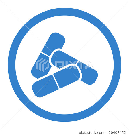 Pills Rounded Vector Icon Pills Rounded Vector Icon 20407452