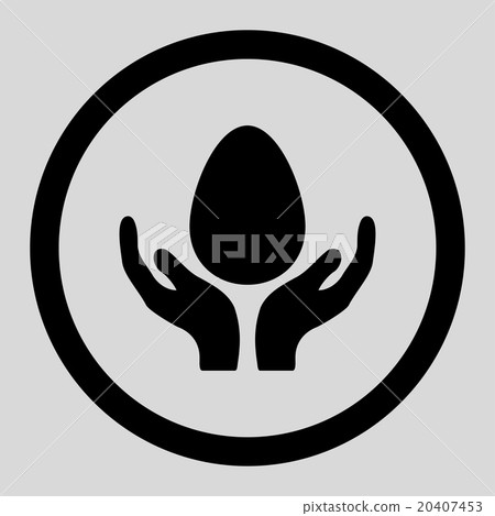 Incubator Circled Vector Icon Incubator Circled Vector Icon 20407453