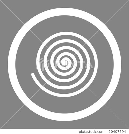 Hypnosis Circled Vector Icon Hypnosis Circled Vector Icon 20407594