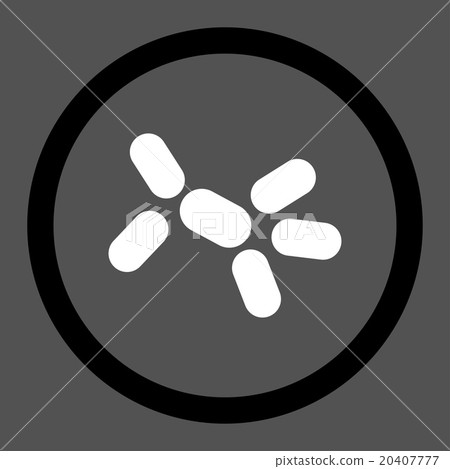 Infection Rounded Vector Icon - Stock Illustration [20407777] - PIXTA