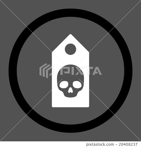Death Coupon Rounded Vector Icon Death Coupon Rounded Vector Icon 20408237