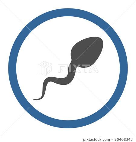 Microbe Rounded Vector Icon 20408343