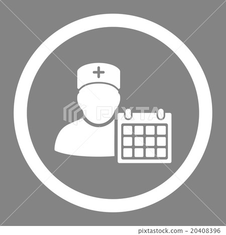 Doctor Appointment Rounded Vector Icon Doctor Appointment Rounded Vector Icon 20408396
