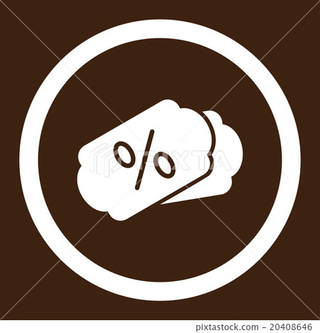 Discount Coupons Rounded Vector Icon-插圖素材 [20408646] - PIXTA圖庫