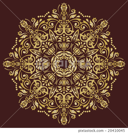Oriental Abstract Vector Pattern Oriental Abstract Vector Pattern 20410045