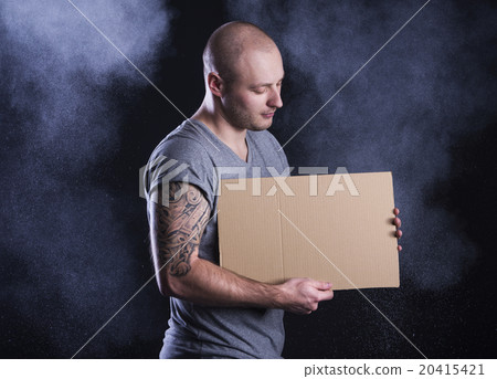 Man with tattoo Man with tattoo 20415421