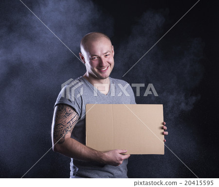 Man with tattoo 20415595