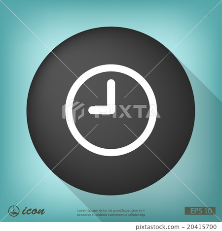 Pictograph of  clock 20415700