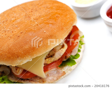 hamburger hamburger 20418176