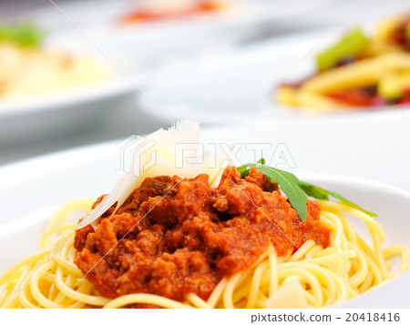 Italian spaghetti Italian spaghetti 20418416
