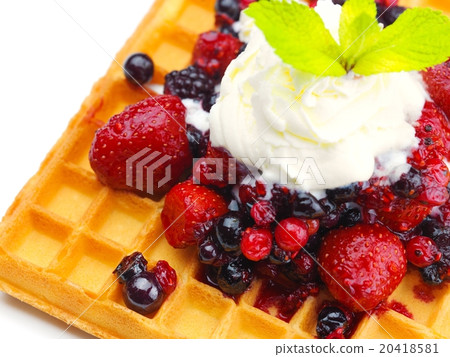 fruit wafel 20418581
