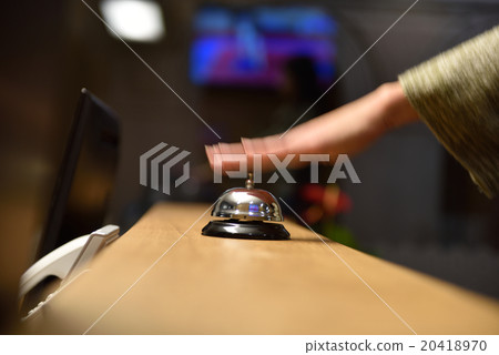 hotel reception bell 20418970