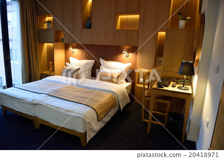 modern hotel room modern hotel room 20418971