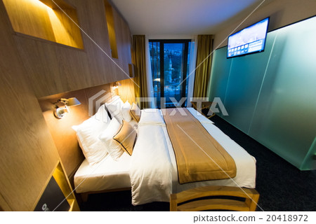 modern hotel room modern hotel room 20418972