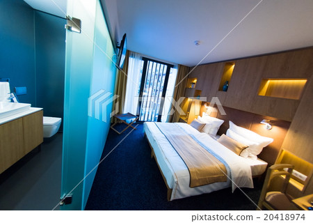 modern hotel room modern hotel room 20418974