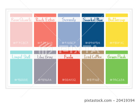 Palette Colors 2016 20419394