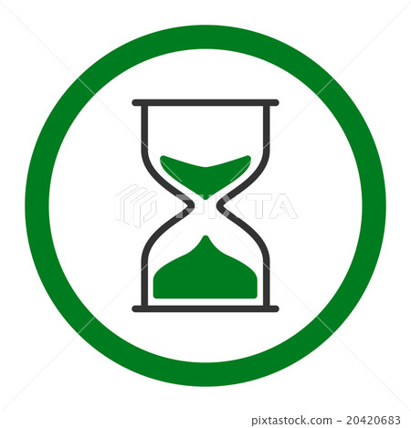 Hourglass Rounded Vector Icon Hourglass Rounded Vector Icon 20420683