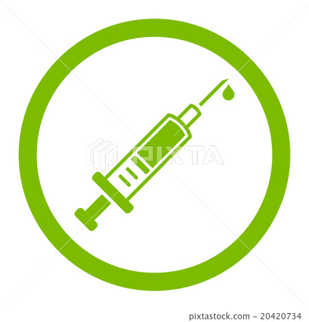 Vaccination Rounded Vector Icon 20420734