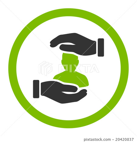 Patient Insurance Rounded Vector Icon 20420837