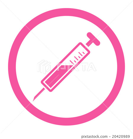 Injection Rounded Vector Icon Injection Rounded Vector Icon 20420989