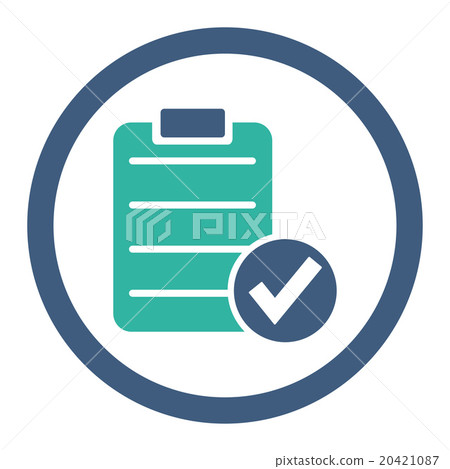 Apply Form Rounded Vector Icon - Stock Illustration [20421087] - PIXTA