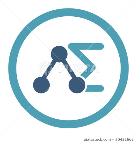 Chemical Analysis Rounded Vector Icon Chemical Analysis Rounded Vector Icon 20421662