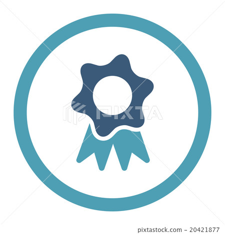 Award Seal Rounded Vector Icon 20421877