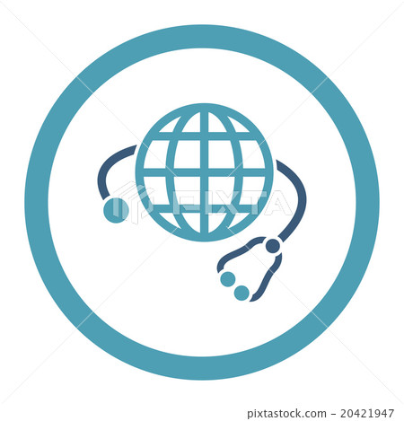 Global Medicine Rounded Vector Icon Global Medicine Rounded Vector Icon 20421947