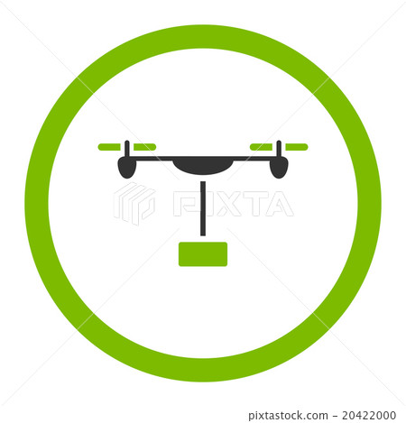 Drone Shipment Rounded Vector Icon 20422000
