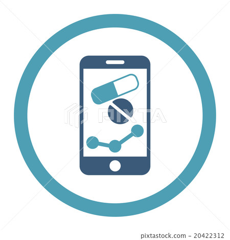 Pharmacy Online Report Rounded Vector Icon 20422312
