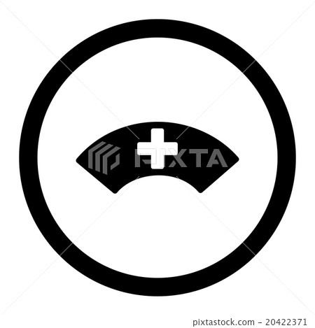 Medical Visor Rounded Vector Icon Medical Visor Rounded Vector Icon 20422371
