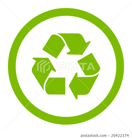 Recycle Rounded Vector Icon Recycle Rounded Vector Icon 20422374