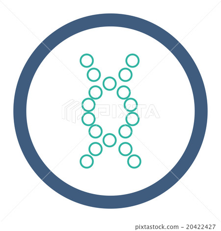 Genome Rounded Vector Icon 20422427