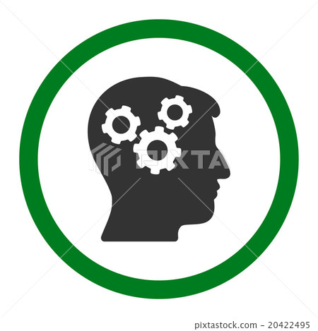 Mind Rounded Vector Icon Mind Rounded Vector Icon 20422495