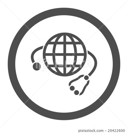 Global Medicine Rounded Vector Icon Global Medicine Rounded Vector Icon 20422600