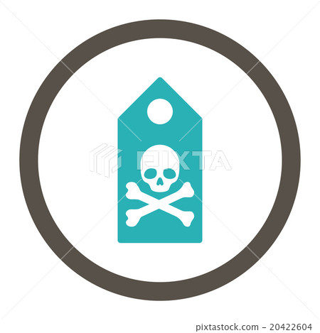Death Mark Rounded Vector Icon Death Mark Rounded Vector Icon 20422604