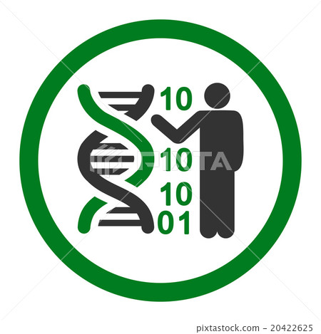 DNA Code Report Rounded Vector Icon DNA Code Report Rounded Vector Icon 20422625