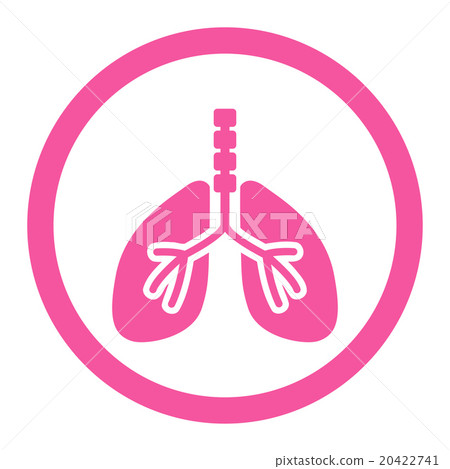 Breathe System Rounded Vector Icon - Stock Illustration [20422741] - PIXTA