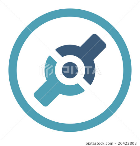 Artificial Joint Rounded Vector Icon Artificial Joint Rounded Vector Icon 20422808