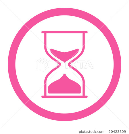 Hourglass Rounded Vector Icon 20422809