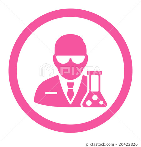 Scientist Rounded Vector Icon-插圖素材 [20422820] - PIXTA圖庫