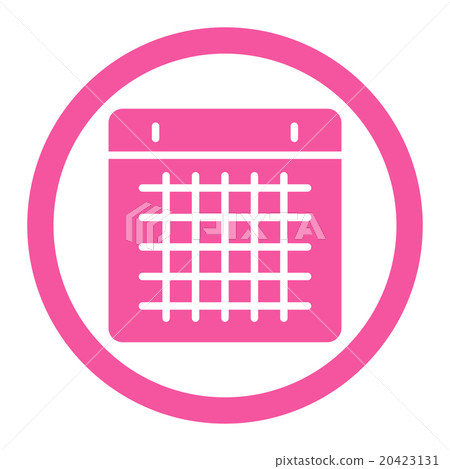 Calendar Rounded Vector Icon 20423131