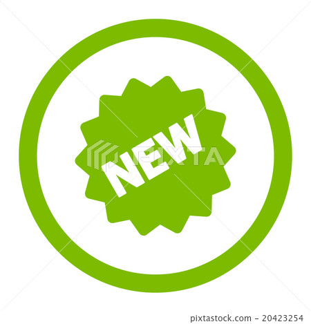 New Tag Rounded Vector Icon New Tag Rounded Vector Icon 20423254