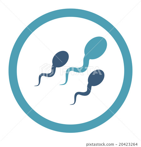 Sperm Rounded Vector Icon Sperm Rounded Vector Icon 20423264