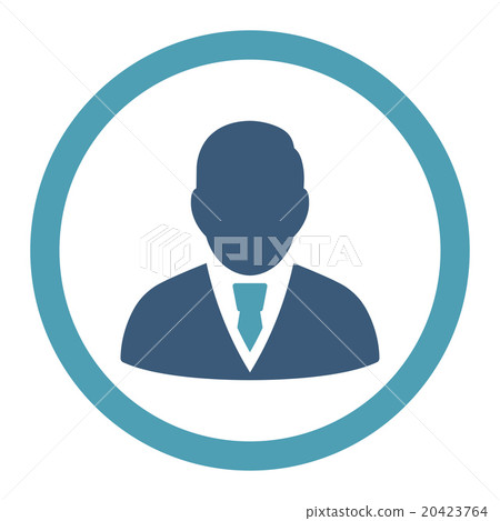 Manager Rounded Vector Icon 20423764