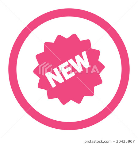 New Tag Rounded Vector Icon New Tag Rounded Vector Icon 20423907