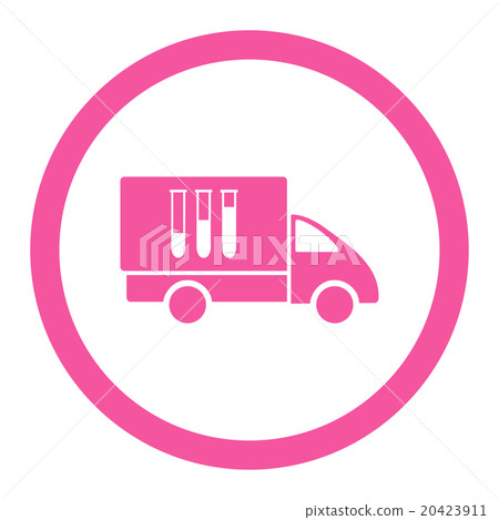 Analysis Delivery Rounded Vector Icon Analysis Delivery Rounded Vector Icon 20423911