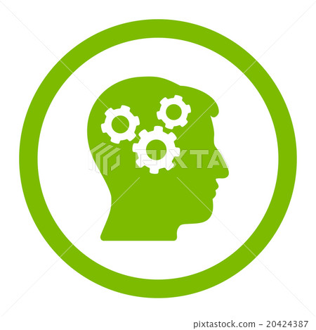 Mind Rounded Vector Icon Mind Rounded Vector Icon 20424387